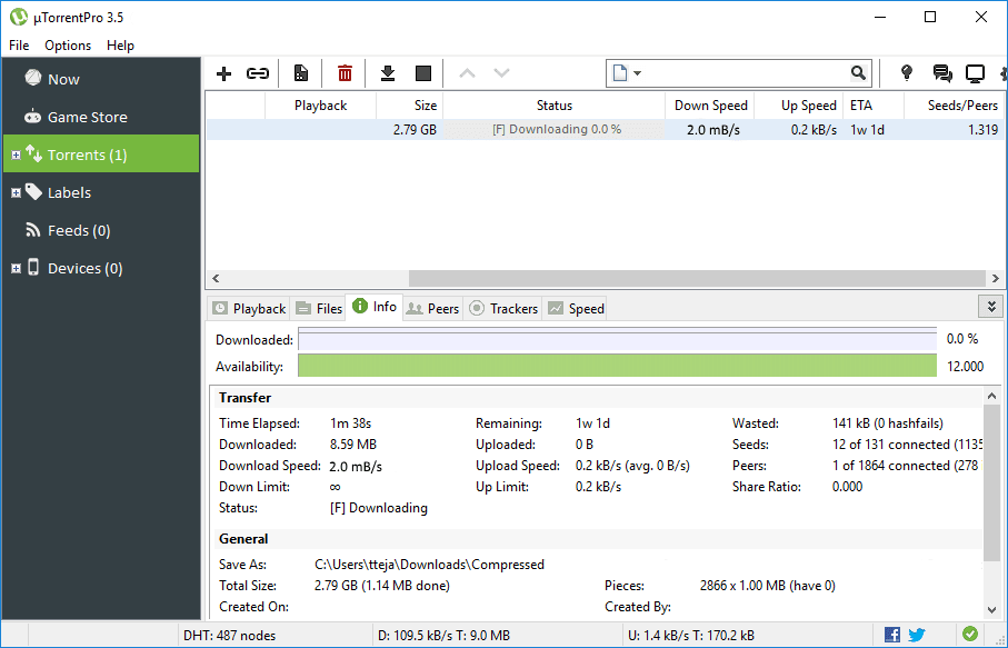 uTorrent Pro Crack 3.6.6.44841 Build 44841 Crack + Activated Free Download 2023